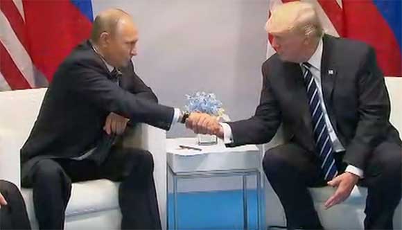 President Trump, President Putin Meet Face-To-Face In First Meeting At ...