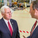 Vice President Pence Views ‘InSight’ At Lockheed Martin Space Systems, NASA’s Next Spacecraft to Mars