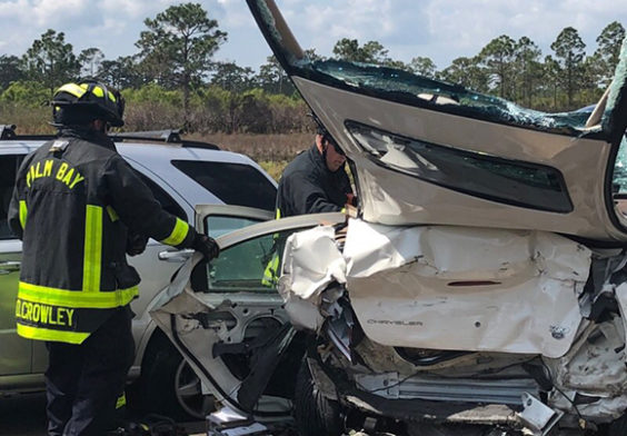 Traffic Alert Multiple Vehicle Crash Involving Four Vehicles Shuts Down Northbound I 95 Space 6508