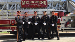 Melbourne Fire Department's Honor Guard Receives National Uniform Award