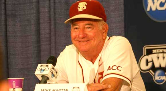 Florida State Baseball Coach Mike Martin to Return for 40th and Final  Season For the Seminoles - Space Coast Daily