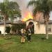 WATCH: Palm Bay, Brevard County Fire Rescue Respond to Residential Blaze on Albion Street NW