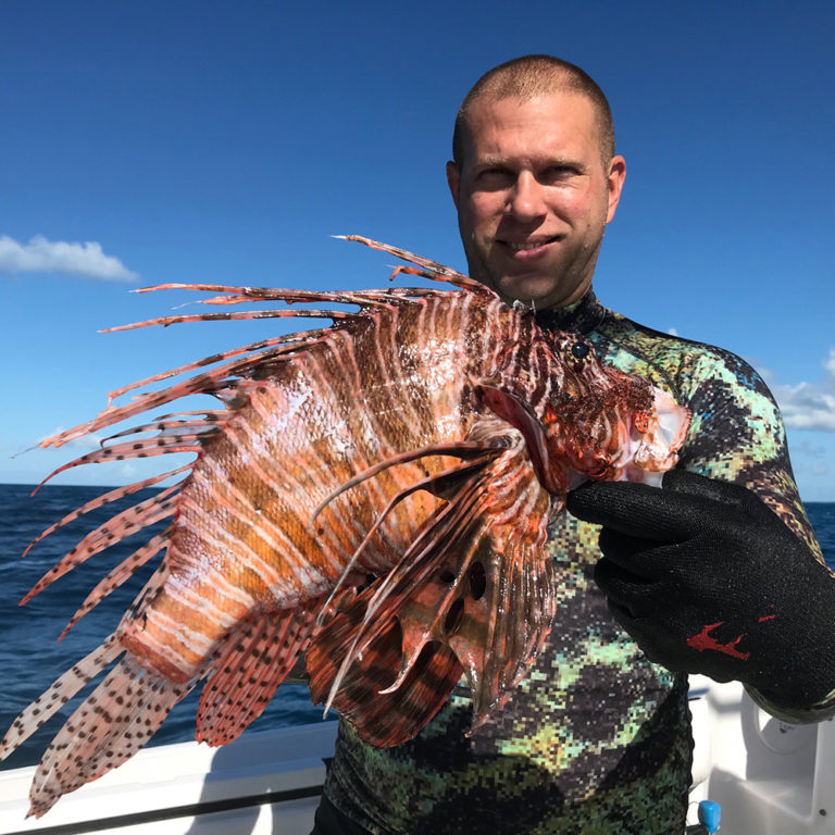 Massive Lionfish Speared In Florida Keys, Sets Weight Record For