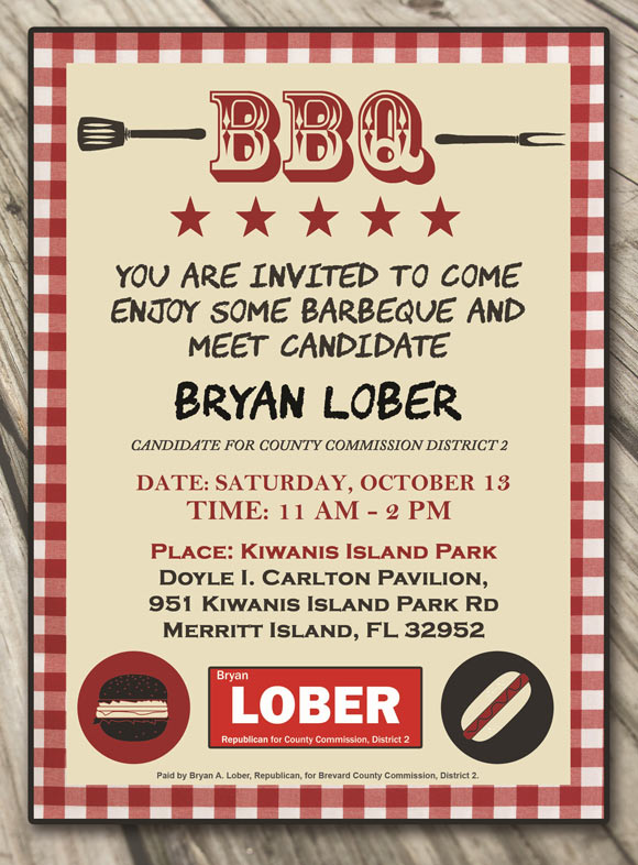 MEET BRYAN LOBER: Candidate for Brevard County Commission Hosting Meet ...