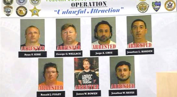 Child Sex Sting Operation Leads To Seven Men Arrested In Volusia County ...