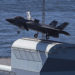 U.S. Marine Pilot Tests F-35B Lightning II On Deck of Carrier HMS Queen Elizabeth