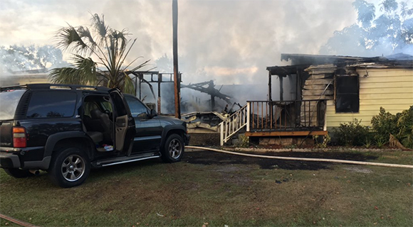 PHOTOS: Brevard Fire Rescue Responds To Mobile Home Fire In Cocoa, Two ...