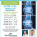 Free Peak Performance Regenerative Stem Cell Therapy Seminar Set For Thursday Morning