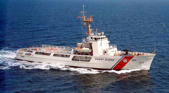 U.s. Coast Guard Vigilant Returns To Cape Canaveral After 48-day 