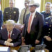 Brevardians Proud to Have Sheriff Wayne Ivey Stand With President Trump During Oval Office Veto Signing