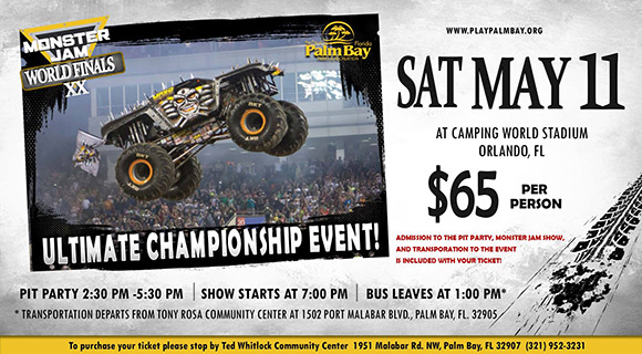 Monster Jam World Finals come to Orlando's Camping World Stadium