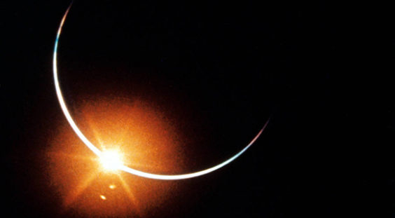 NASA HISTORY: Apollo 12 Captures Image of Solar Eclipse 50 Years Ago ...