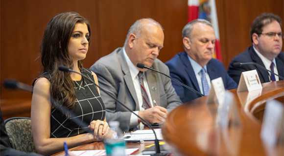 First Lady Casey Desantis Cabinet Members Meet To Discuss