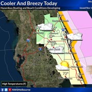 WEEKEND WEATHER: Cooler, Breezy Conditions Across Brevard – Partly ...