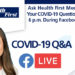 WATCH REPLAY: Ask Health First Medical Experts Your COVID-19 Questions