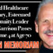 Brevard Healthcare Visionary, Esteemed Community Leader Larry Garrison Passes Away June 4 at Age 70