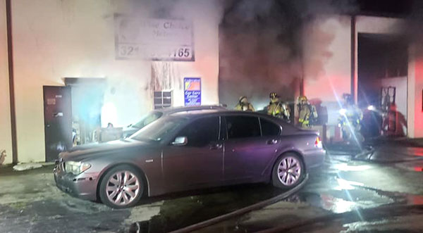 Brevard Fire Rescue Crews Douse Commercial Structure Blaze In West ...