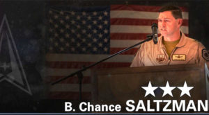 U.S. Space Force Promotes First General Officer, Maj. Gen. B. Chance ...