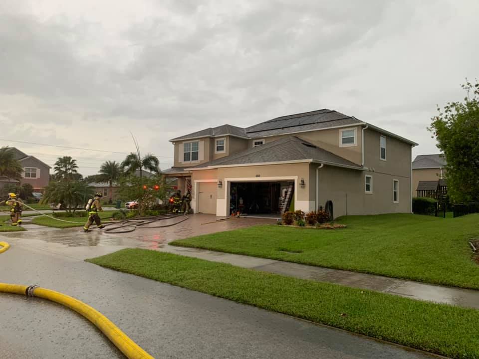 Brevard County Fire Rescue Responds To Multiple Lightning Strikes To ...