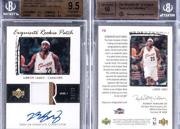 LeBron James Rookie Card Sells for $5.2 Million, Most Expensive