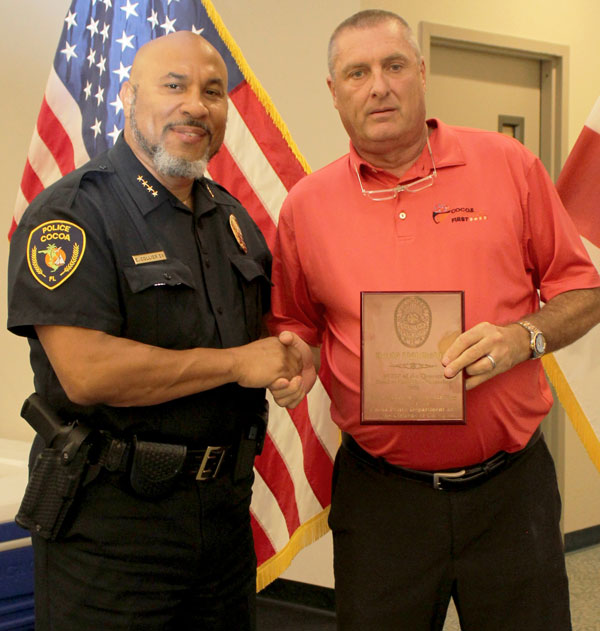 WATCH: Cocoa Police Officers and Employees Recognized for Professional ...