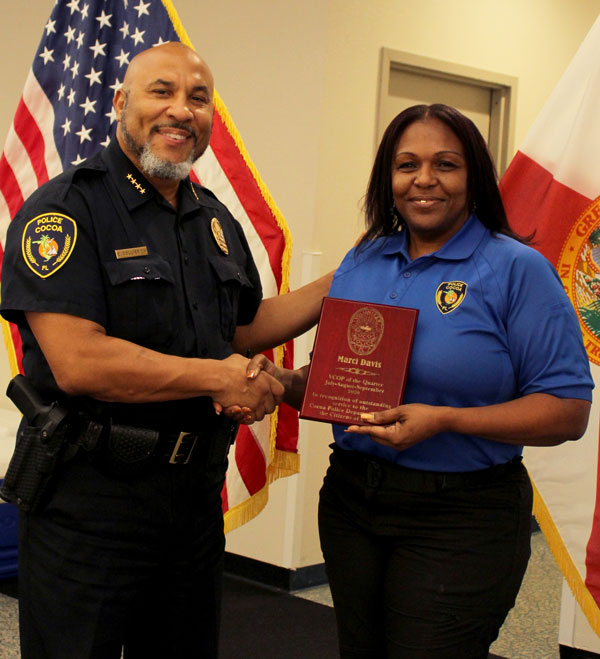 WATCH: Cocoa Police Officers and Employees Recognized for Professional ...