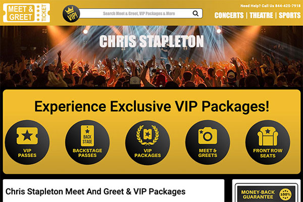 concert vip pass