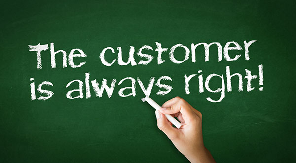 the customer is always right essay brainly