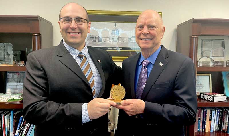 Congressman Bill Posey Presents Brevard County Commissioner Bryan Lober ...