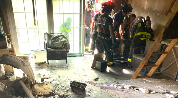 Palm Bay Fire Rescue Extinguish Structural Blaze, B-Shift Crew Saves 3 ...