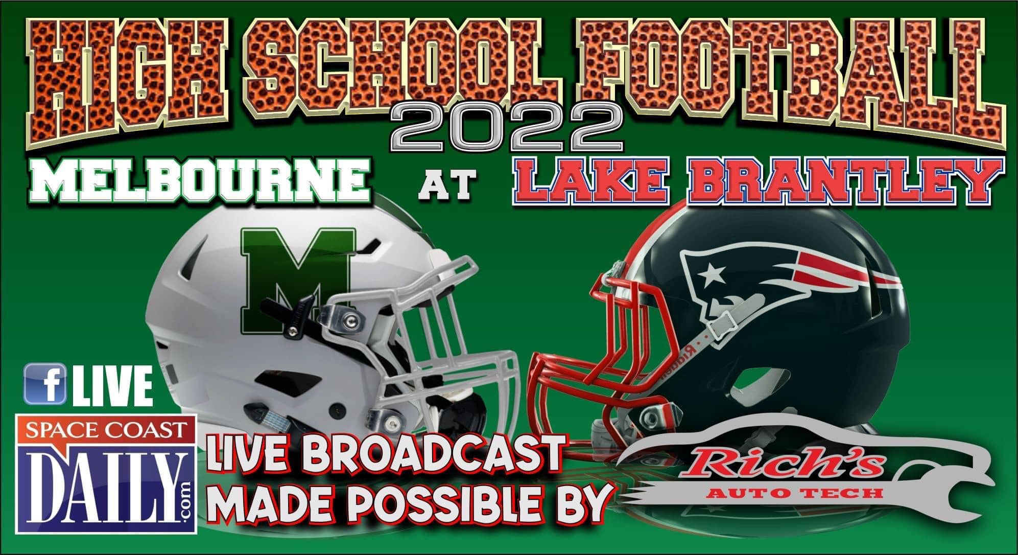 WATCH LIVE Melbourne Bulldogs Travel to Lake Brantley For Kickoff