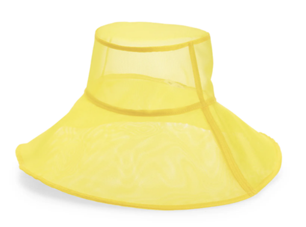 Yellow Large Sheer Sun Hats