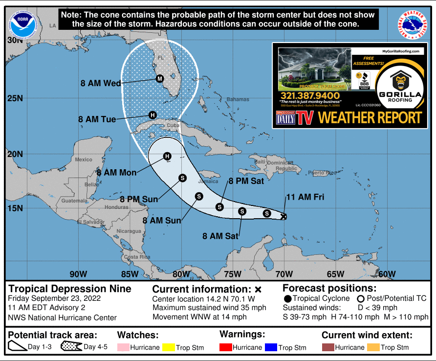 Major Hurricane Forecasted To Strike Florida On Wednesday, Says ...