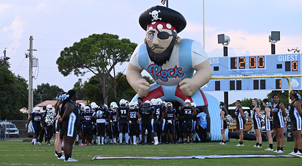 WATCH REPLAY: Rockledge Raiders Dominates the Doral Academy Firebirds 45-7  - Space Coast Daily