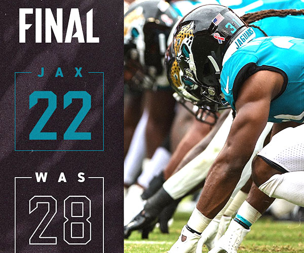 NFL Week 1 Game Recap: Washington Commanders 28, Jacksonville Jaguars 22, NFL News, Rankings and Statistics