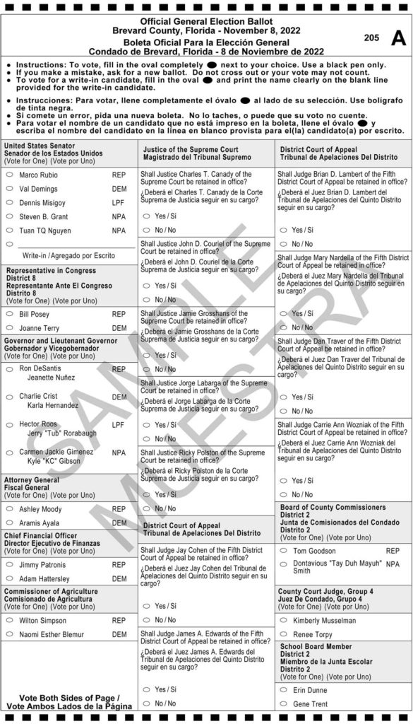 DECISION 2022 See Your General Election Sample Ballot Here, 2022