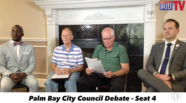 WATCH: Candidates For Palm Bay City Council Seat 4 Square Off In Debate ...