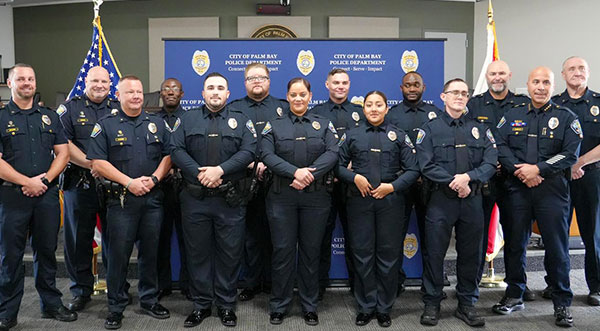 Palm Bay Police Chief Mariano Augello Hosts Swear-In Ceremony for Eight ...