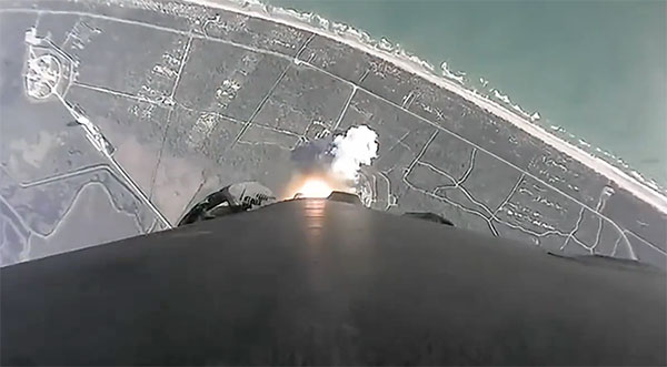 WATCH: SpaceX Releases On-Board Video Footage of Tuesday's Rocket ...