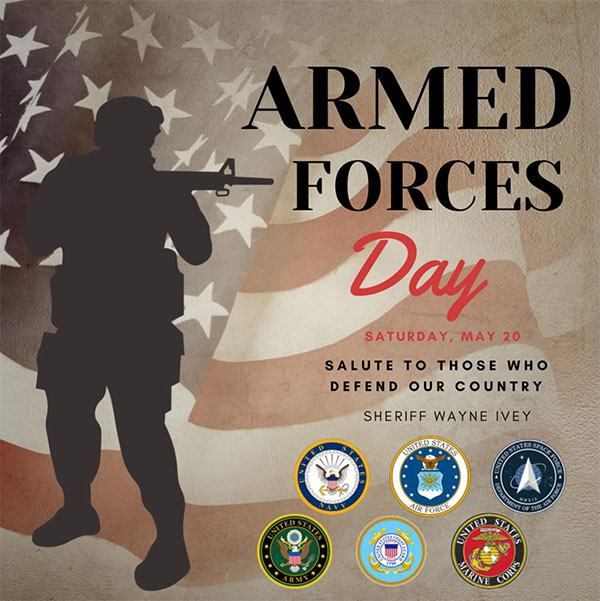 Armed Forces Day: May 20, 2023