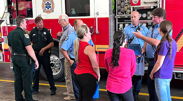 Brevard County Fire Rescue Honors Crew Members, Brevard County Sheriff ...