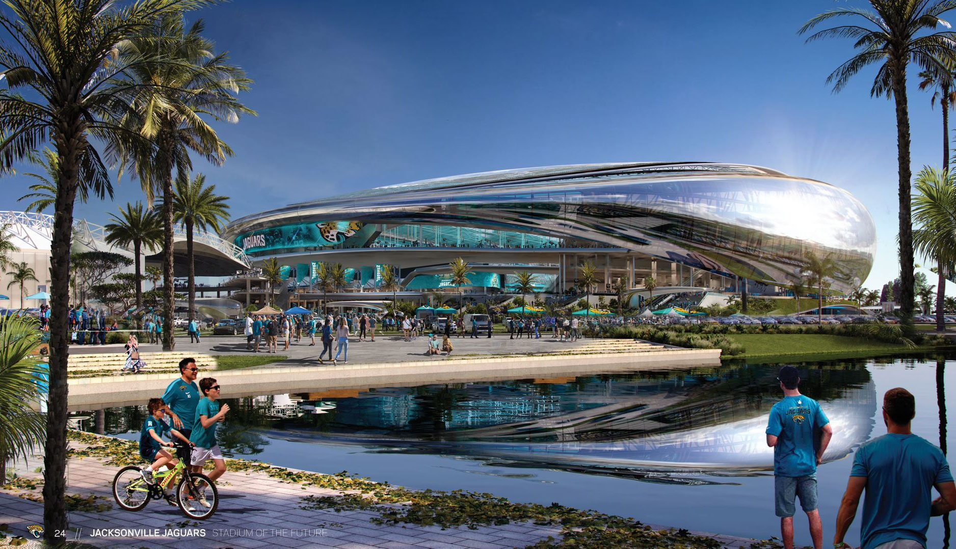 Jacksonville Jaguars Unveil Plans for Stadium of the Future - HOK