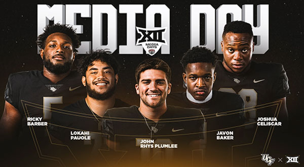 UCF Knights Head Coach Gus Malzahn, Five Players to Attend Big 12 Media ...