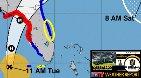 Tropical Storm Warning Issued for Brevard County as Hurricane Idalia ...