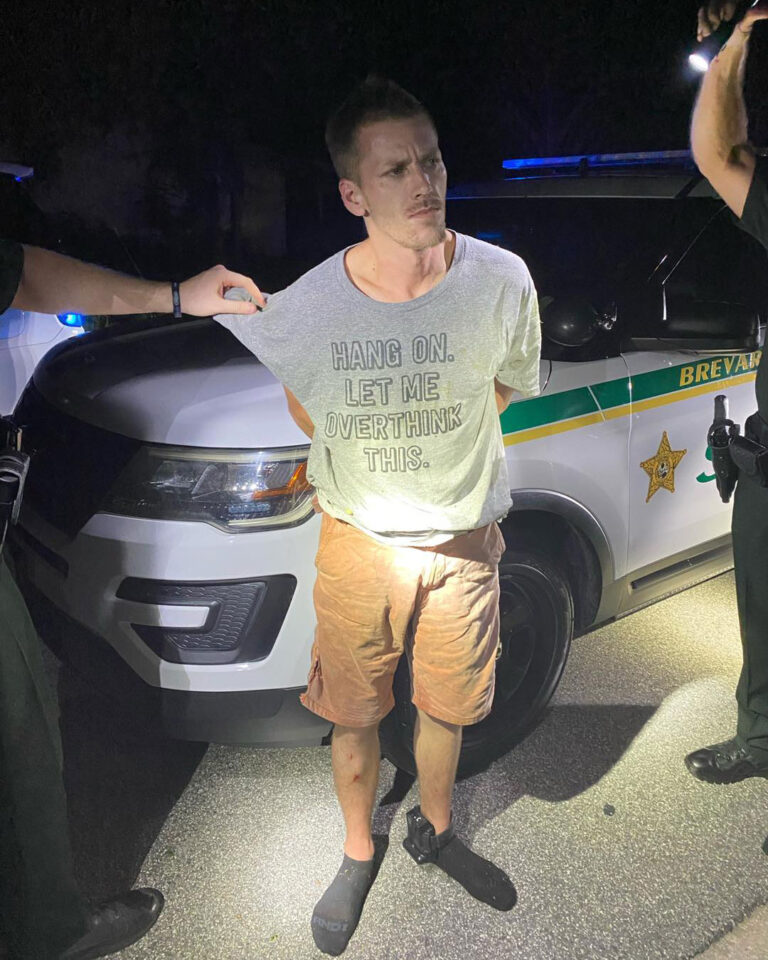 Brevard County Sheriffs Office K 9 Lefty Takes A Bite Out Of Crime After Suspect Flees Police 0484