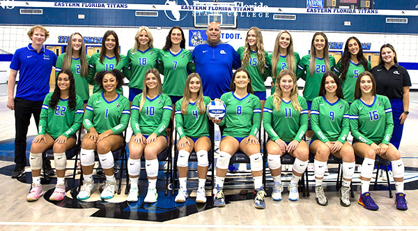 Eastern Florida State College Volleyball Team Nationally Ranked For