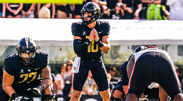 UCF Knights Quarterback John Rhys Plumlee Among Players On Davey O ...