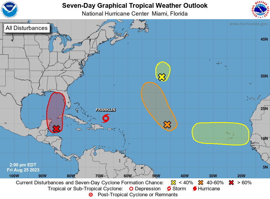 National Hurricane Center Tracks Tropical Disturbance Developing in the ...