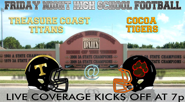 Cocoa Tigers Dominate the Treasure Coast Titans in a High School Football Showdown