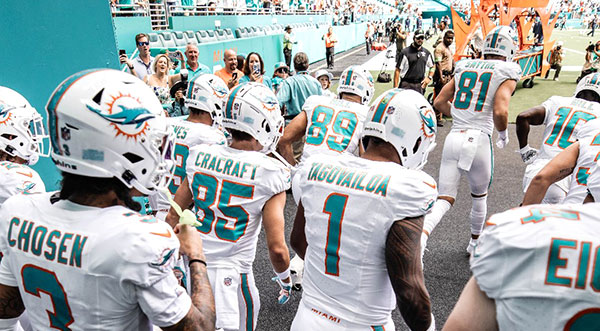 Dolphins rout Broncos 70-20, scoring the most points by an NFL